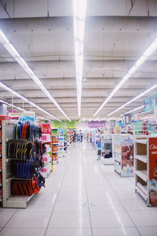 VCT floor installation in big-box retail — Henderson NV